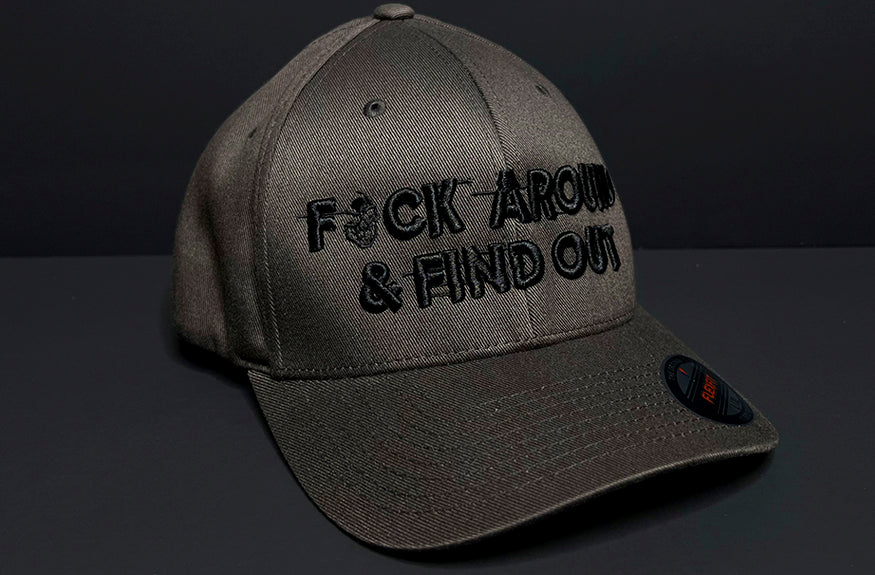 FAFO HAT - CHARCOAL GREY