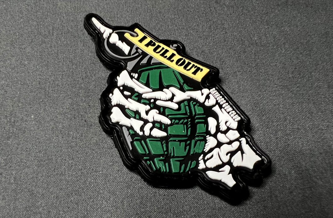 I PULL OUT! - PVC PATCH