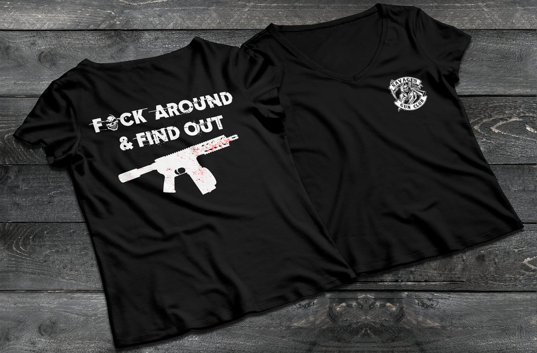 F_ck Around & Find Out - Women's V-Neck