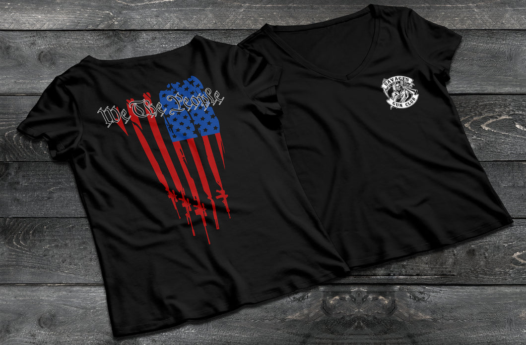We The People - Women's V-Neck